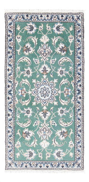 Perserteppich - Nain - 138 x 66 cm - grün