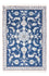 Perserteppich - Nain - 134 x 83 cm - blau