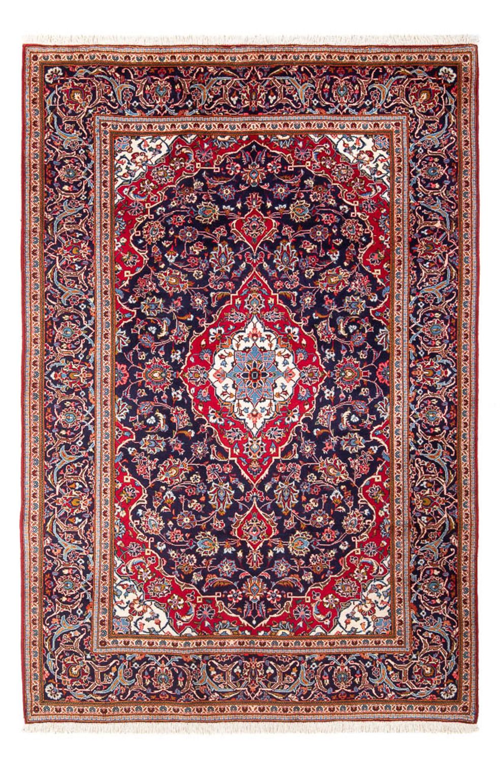 Perserteppich - Keshan - 300 x 200 cm - dunkelblau