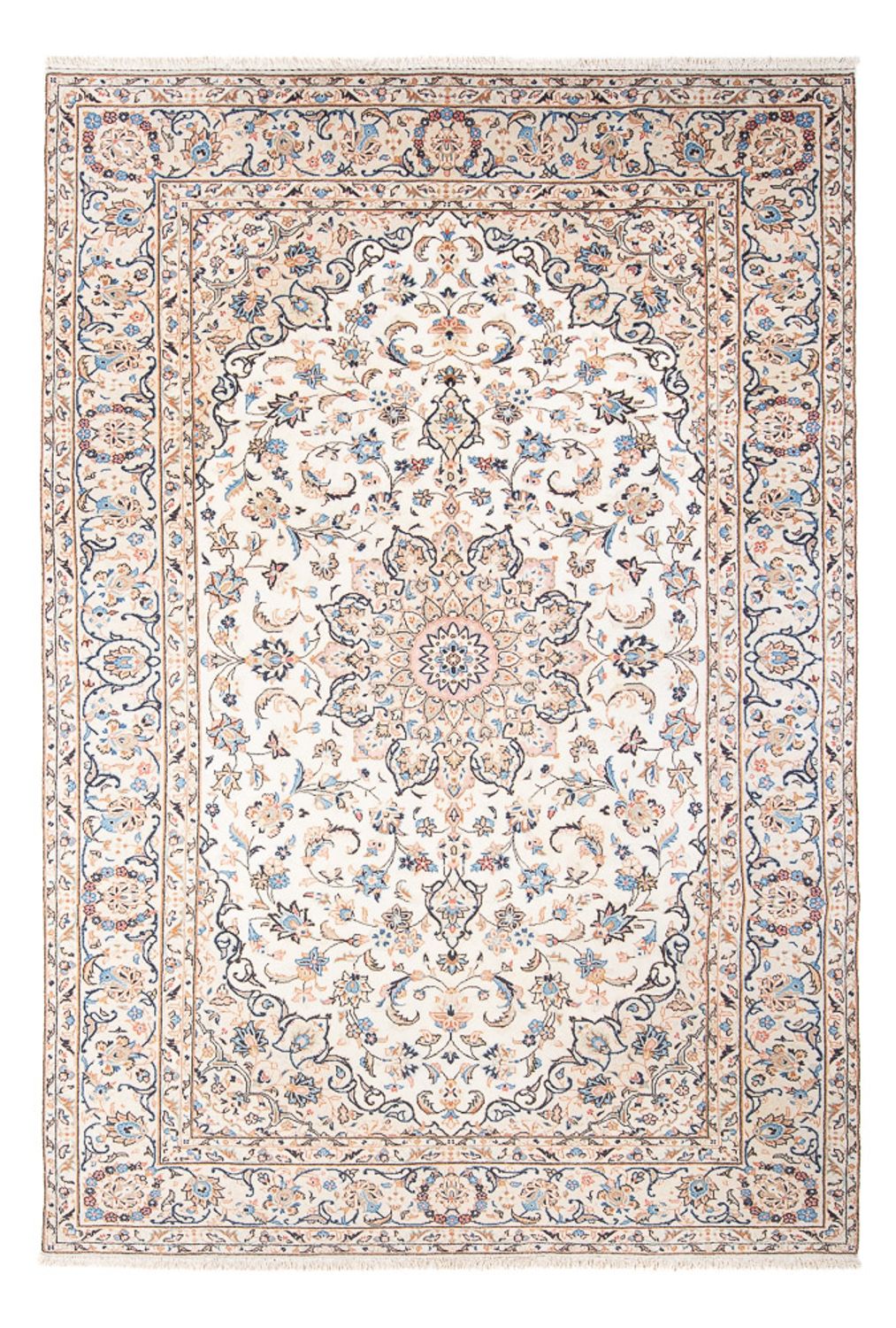 Perserteppich - Keshan - 293 x 195 cm - creme