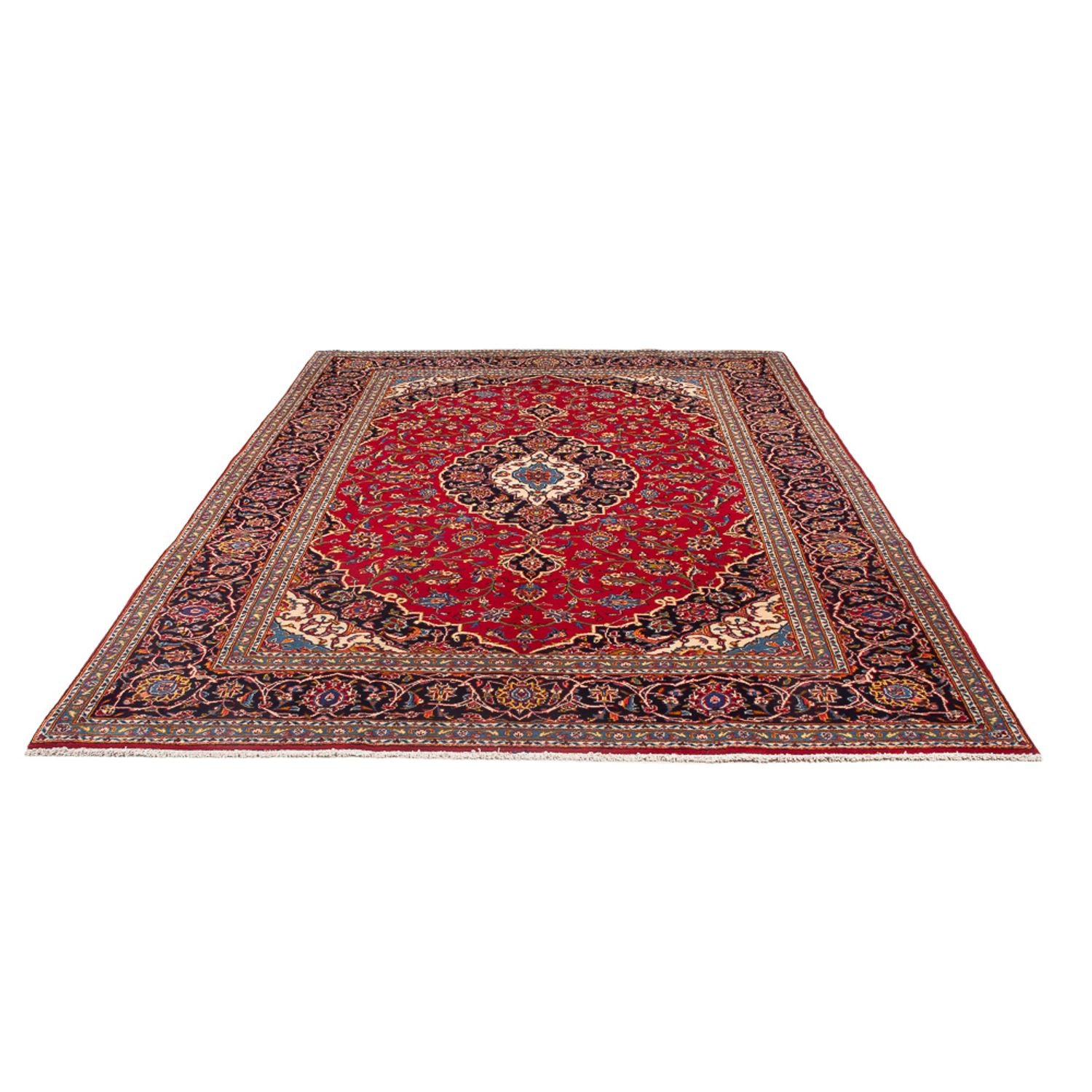 Perserteppich - Keshan - 296 x 203 cm - rot