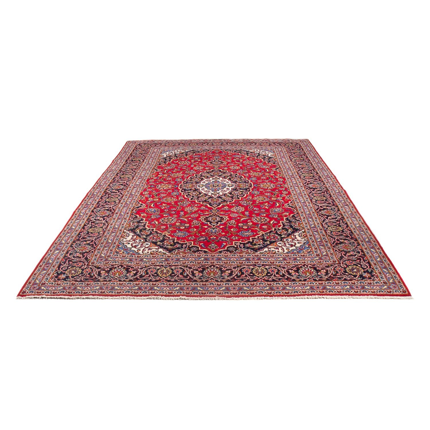 Perserteppich - Keshan - 294 x 201 cm - rot