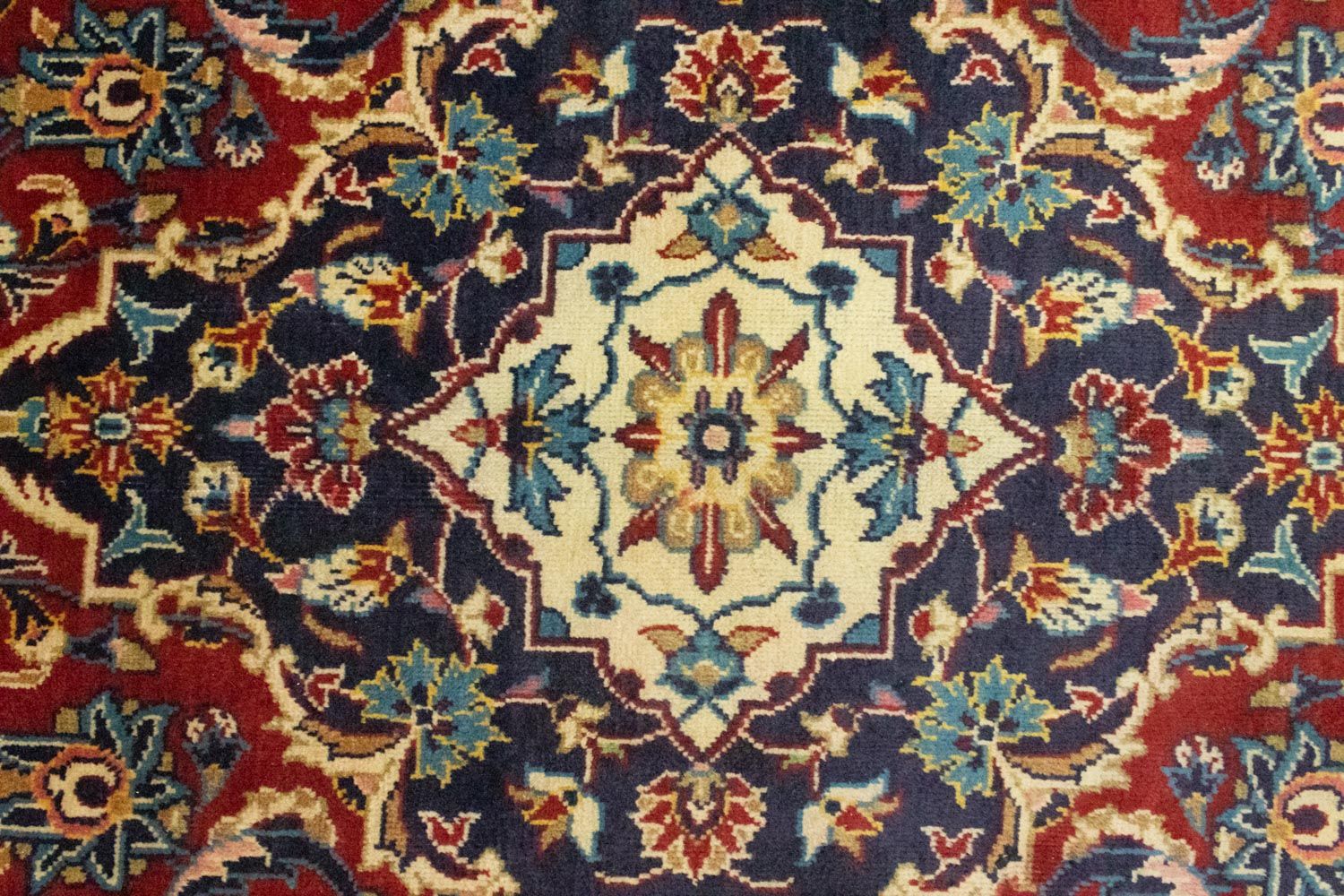 Perserteppich - Keshan 307 x 192 cm - rot