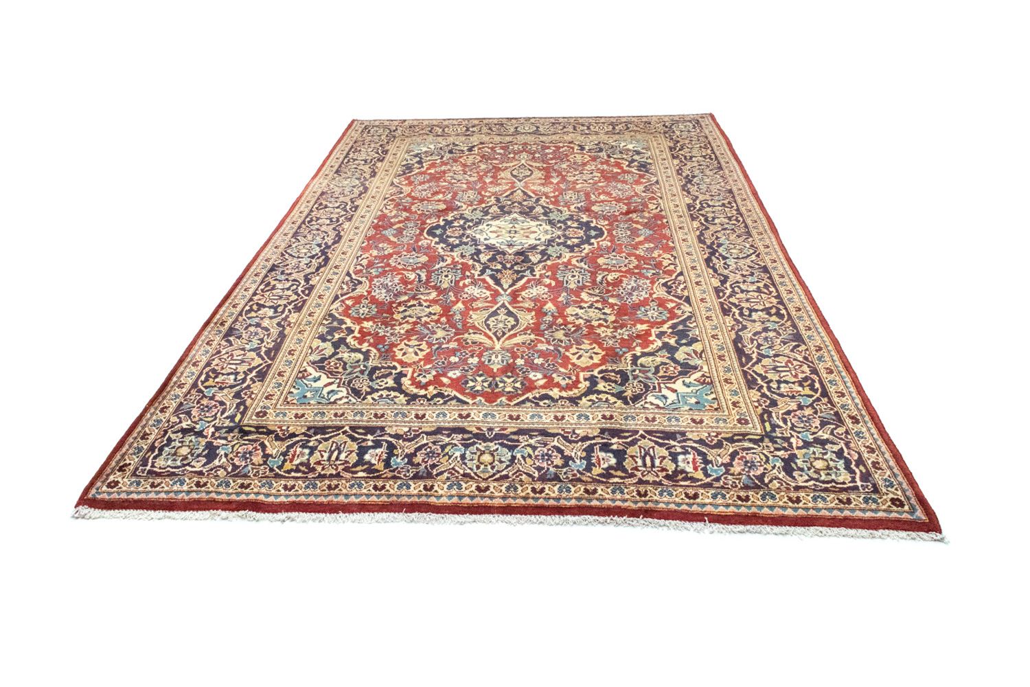 Perserteppich - Keshan 307 x 192 cm - rot