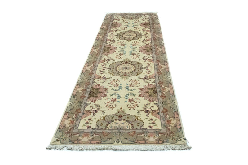 Perserteppich - Täbriz 339 x 91 cm - beige