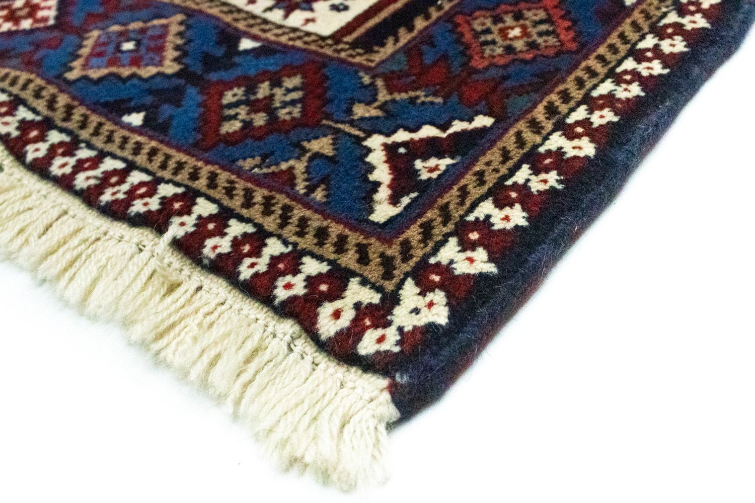 Perserteppich - Nomadic 190 x 100 cm - blau