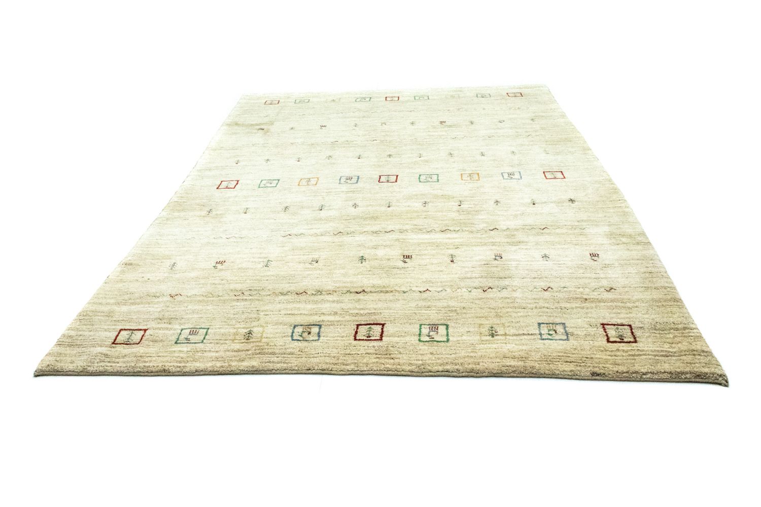 Gabbeh Teppich - Perser 285 x 199 cm - beige