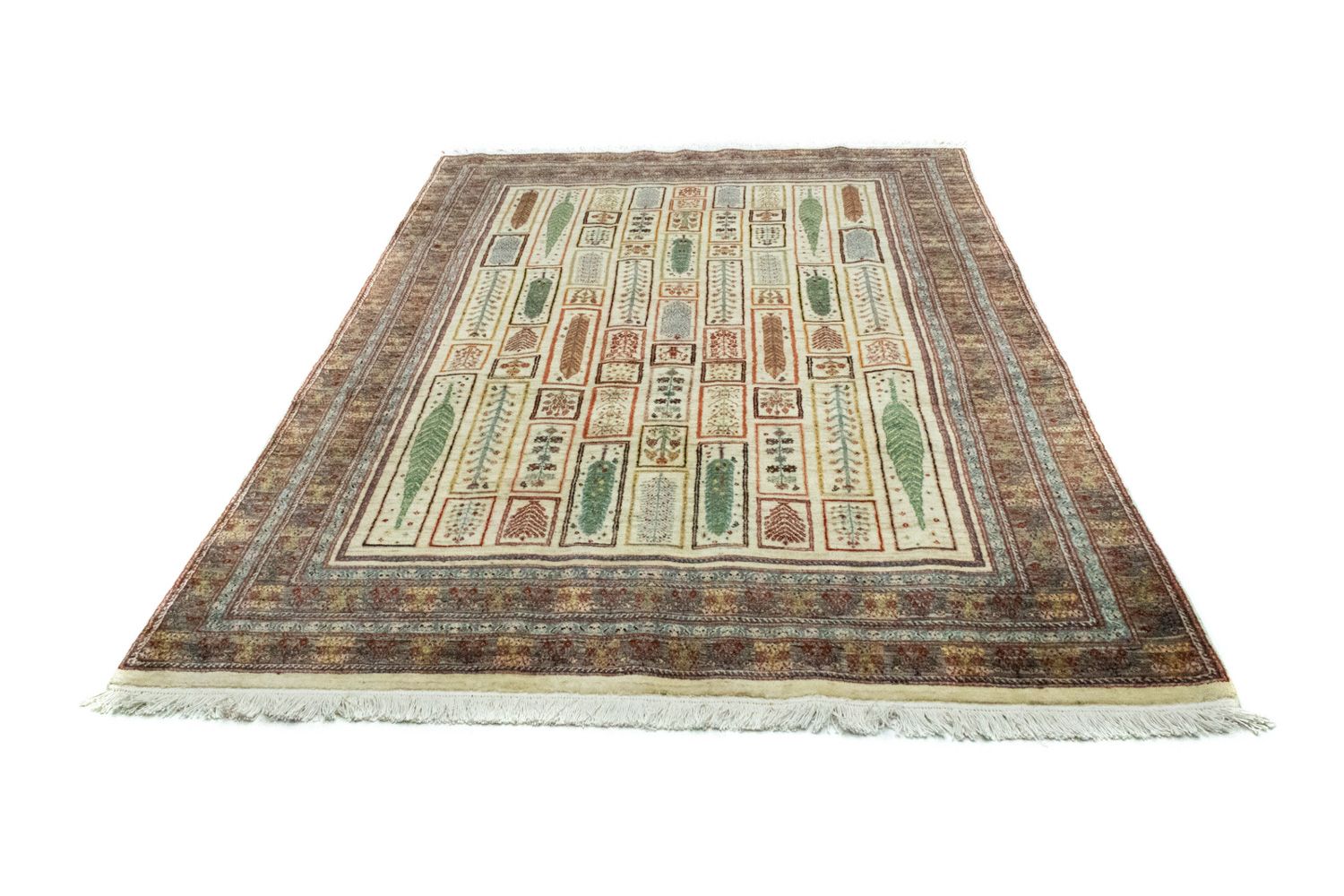 Gabbeh Teppich - Loribaft Perser 260 x 172 cm - bunt