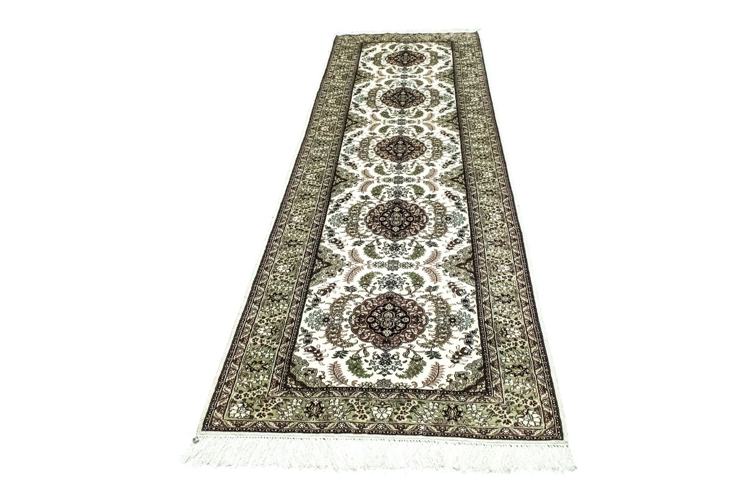 Orientteppich - Hereke 305 x 76 cm - beige
