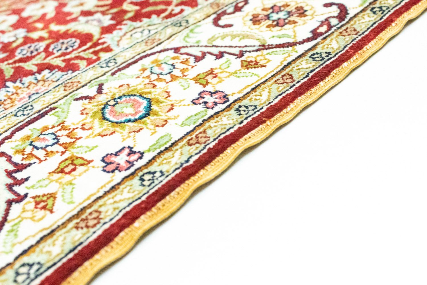 Orientteppich - Hereke 300 x 78 cm - rot