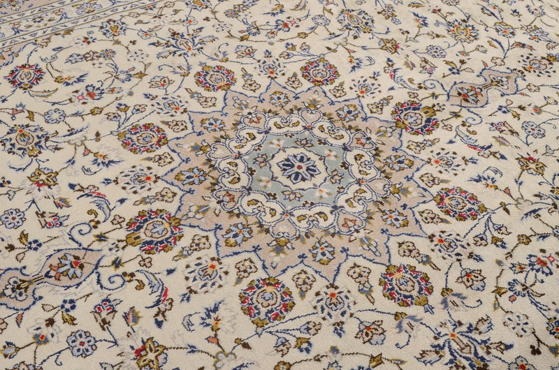 Perserteppich - Keshan 350 x 248 cm - beige