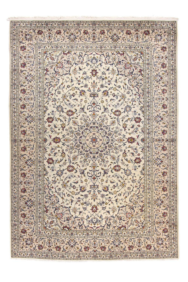 Perserteppich - Keshan 350 x 246 cm - beige
