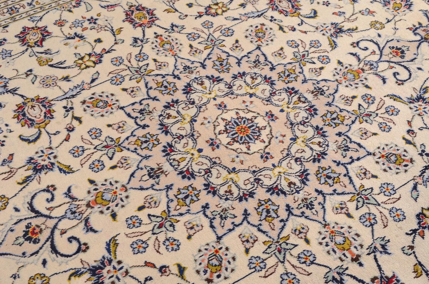 Perserteppich - Keshan 350 x 246 cm - beige