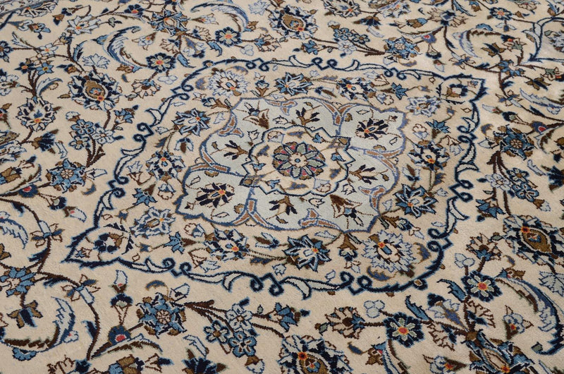 Perserteppich - Keshan 349 x 248 cm - beige