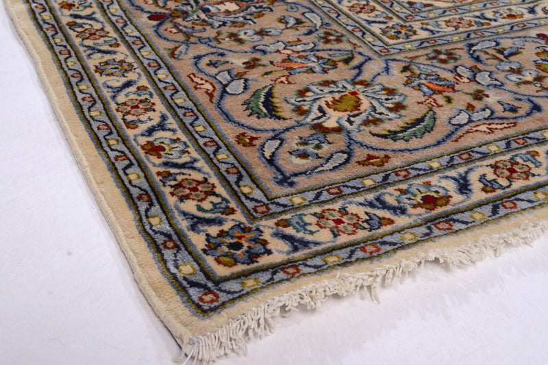 Perserteppich - Keshan 342 x 243 cm - beige