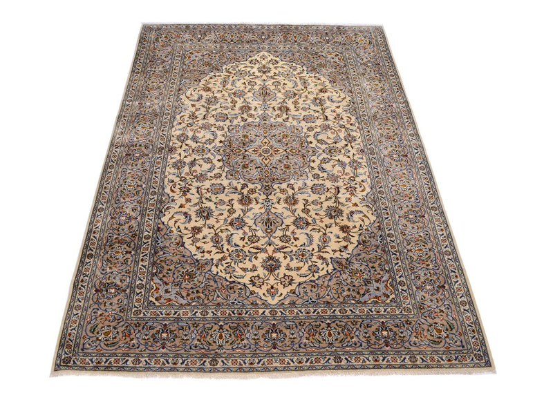 Perserteppich - Keshan 342 x 243 cm - beige