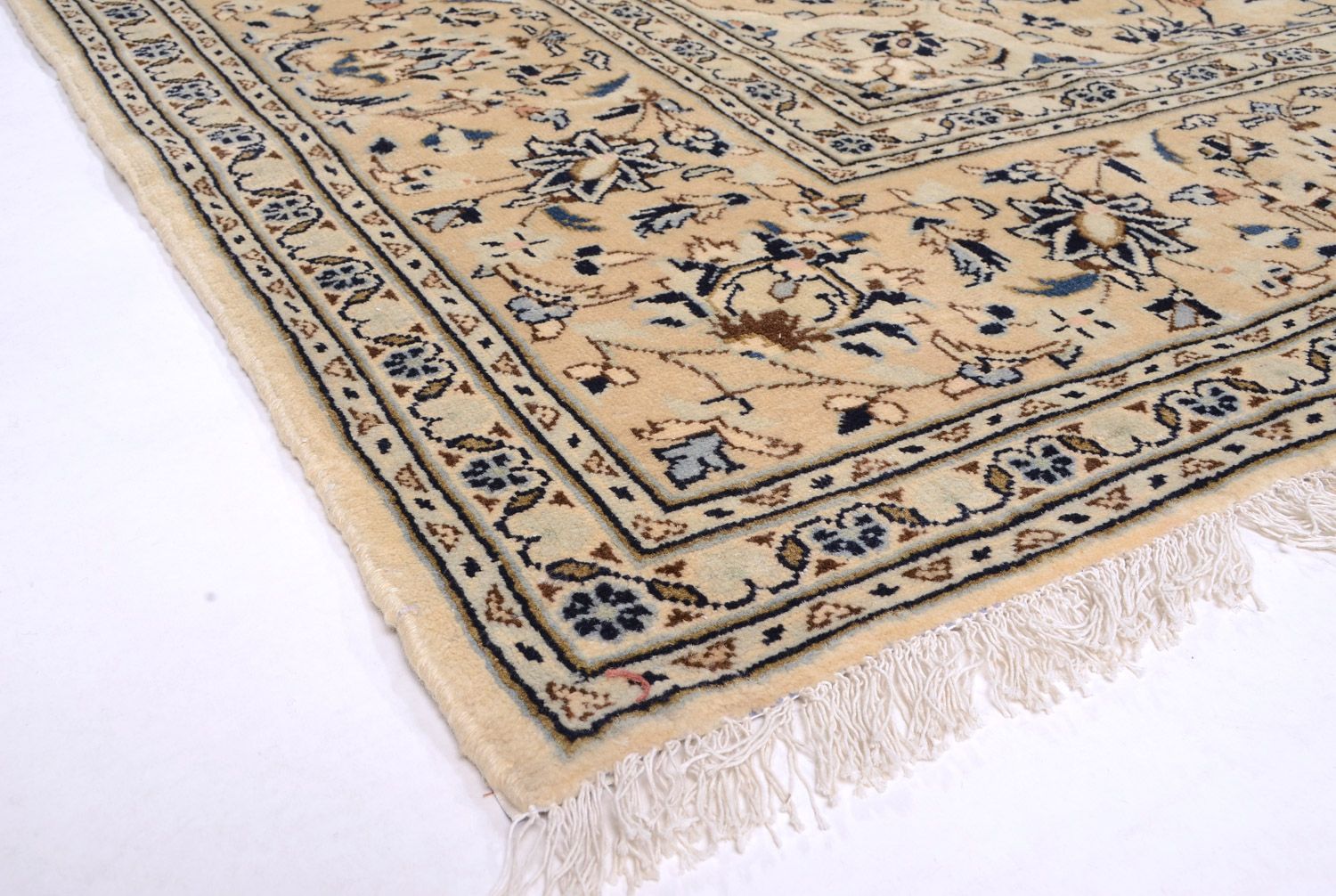 Perserteppich - Keshan 343 x 242 cm - beige