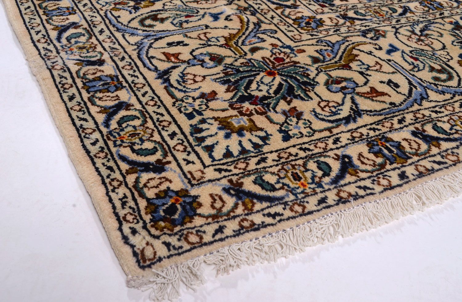 Perserteppich - Keshan 323 x 231 cm - beige