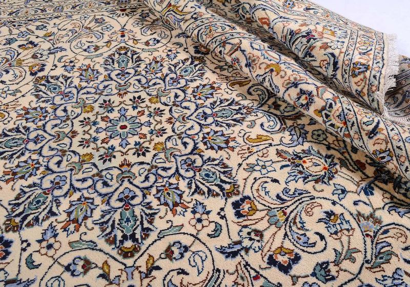 Perserteppich - Keshan 323 x 231 cm - beige