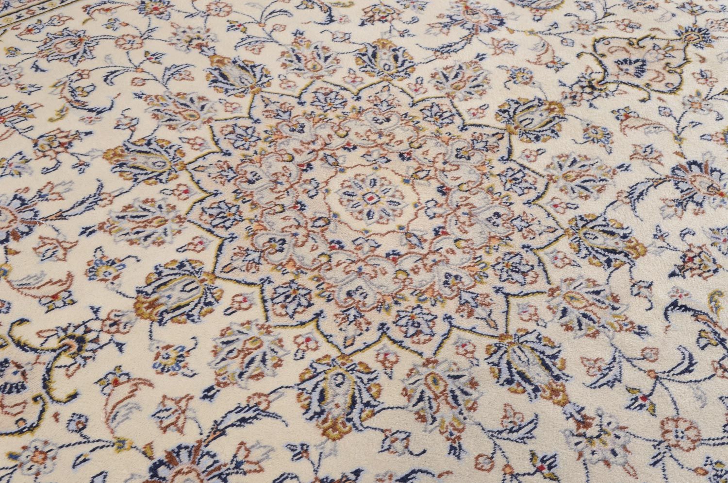 Perserteppich - Keshan 344 x 250 cm - beige