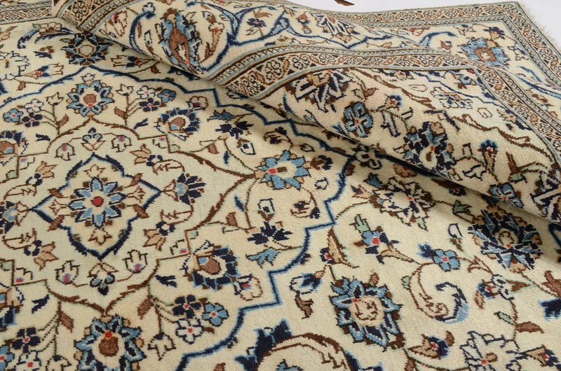 Perserteppich - Keshan 302 x 194 cm - beige