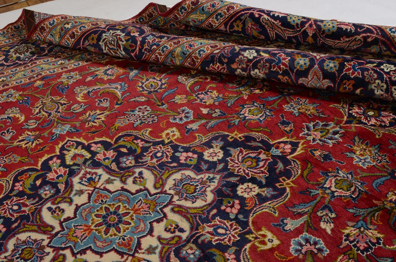 Perserteppich - Keshan 353 x 244 cm - rot