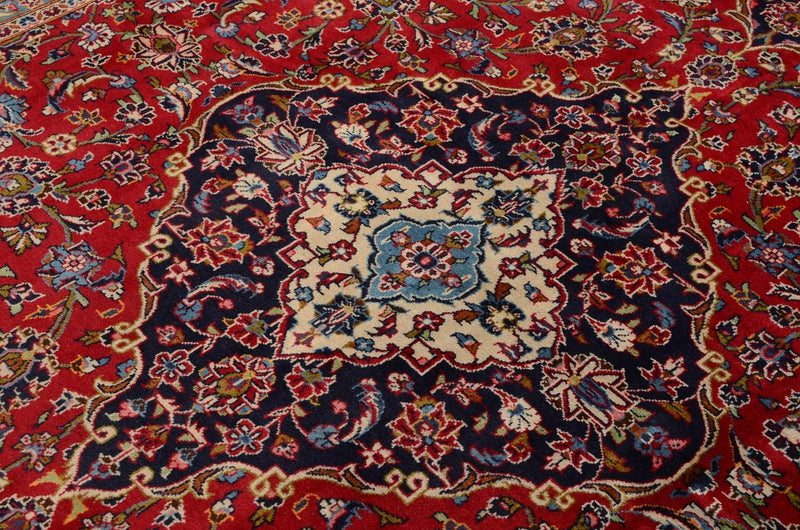 Perserteppich - Keshan 345 x 237 cm - rot