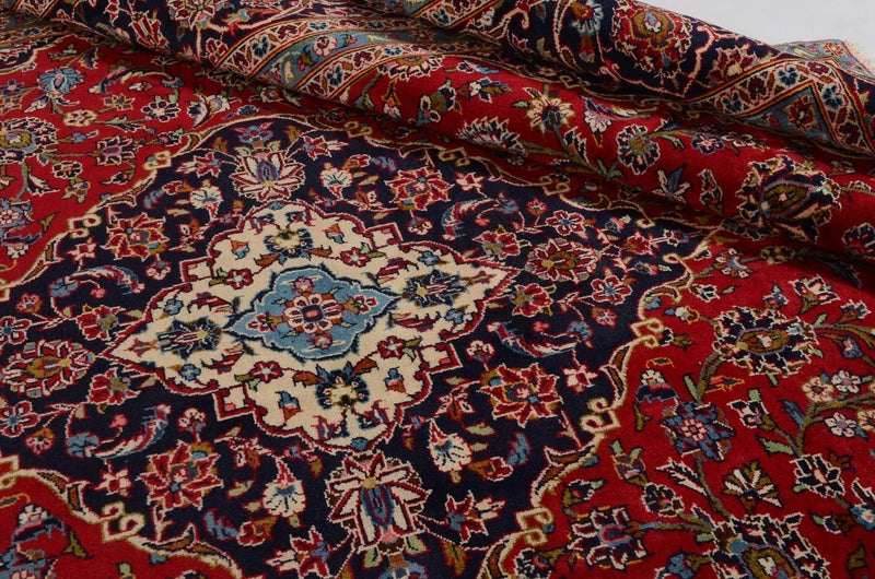 Perserteppich - Keshan 345 x 237 cm - rot