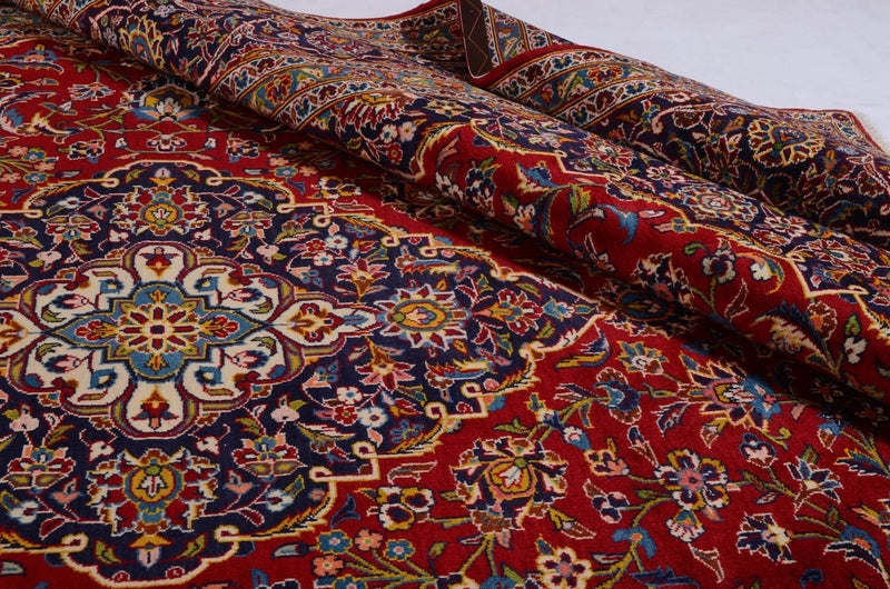 Perserteppich - Keshan 378 x 253 cm - rot