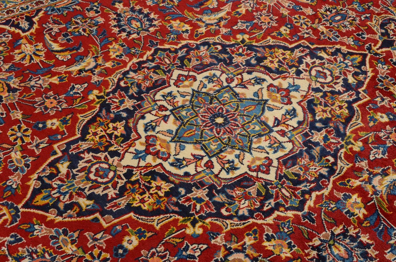 Perserteppich - Keshan 350 x 240 cm - rot