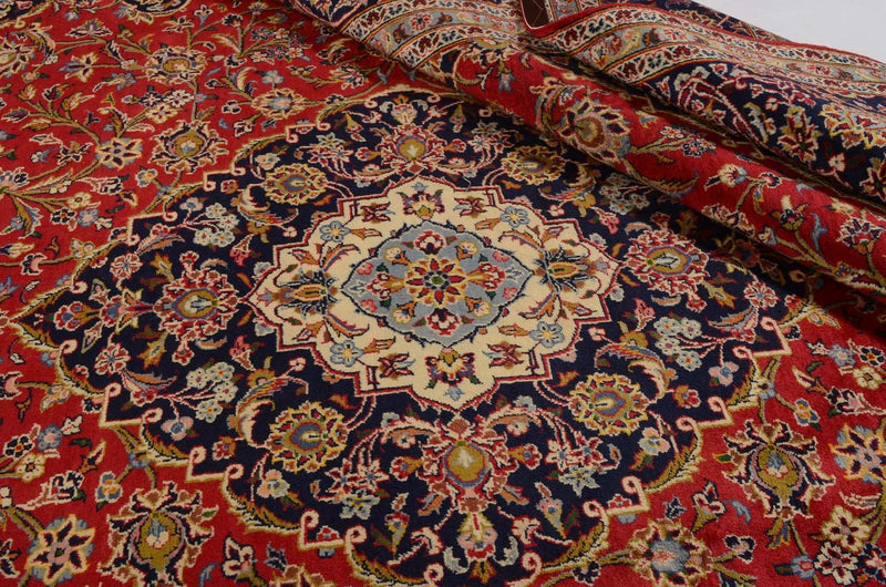 Perserteppich - Keshan 345 x 254 cm - rot