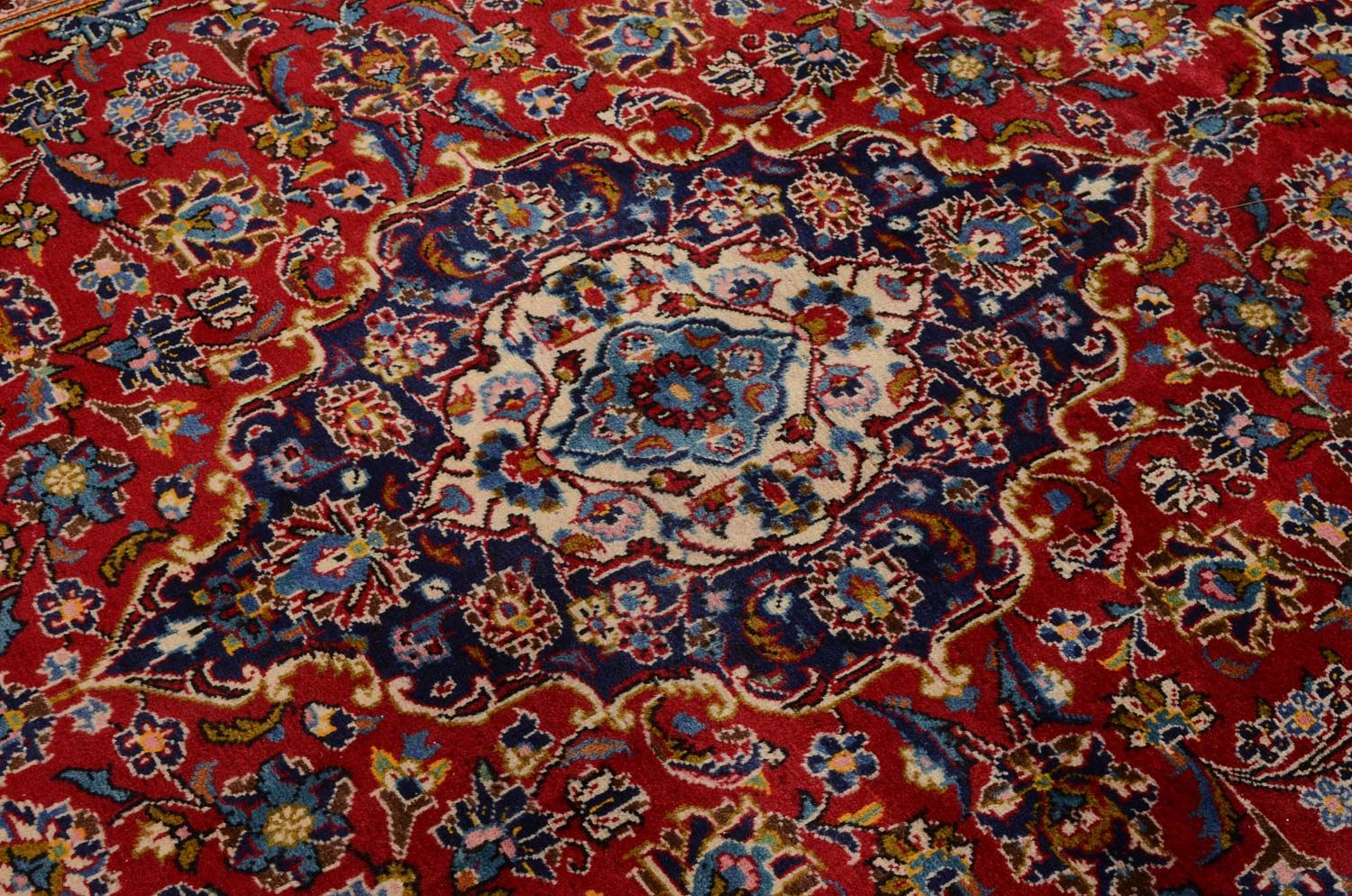 Perserteppich - Keshan 305 x 198 cm - rot