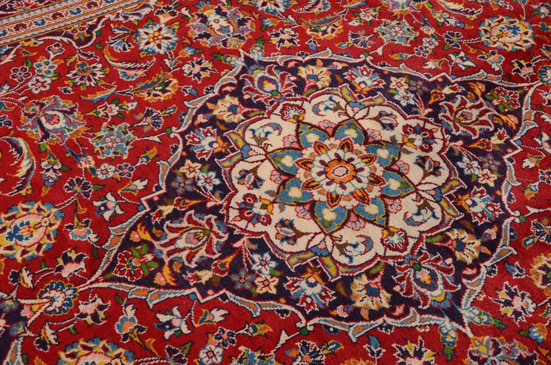 Perserteppich - Keshan 290 x 195 cm - rot