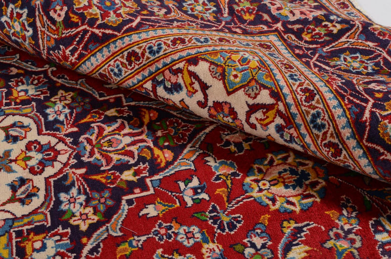 Perserteppich - Keshan 290 x 195 cm - rot