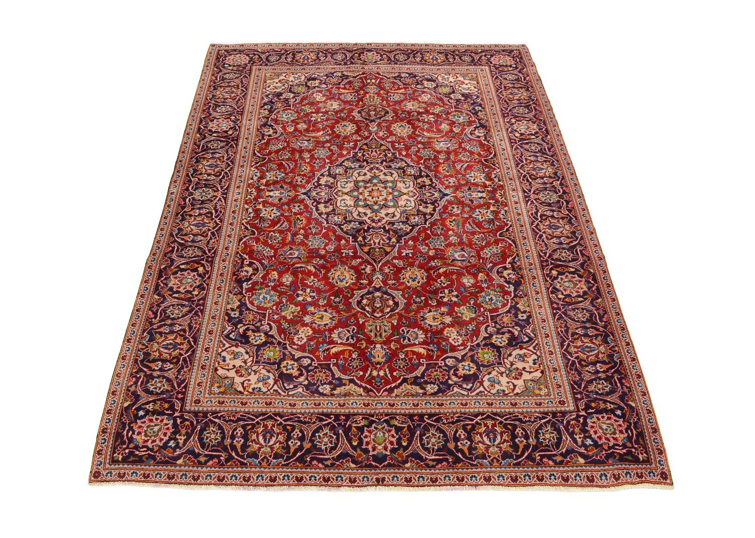 Perserteppich - Keshan 290 x 195 cm - rot