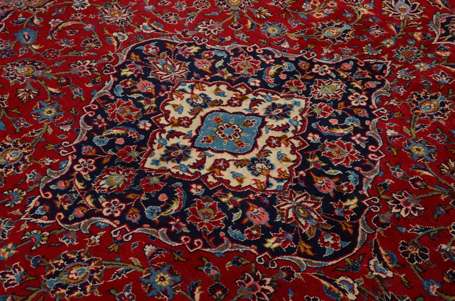 Perserteppich - Keshan 352 x 246 cm - rot