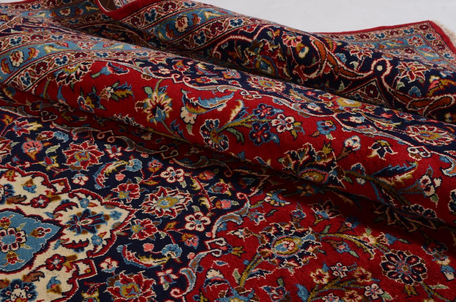 Perserteppich - Keshan 352 x 246 cm - rot