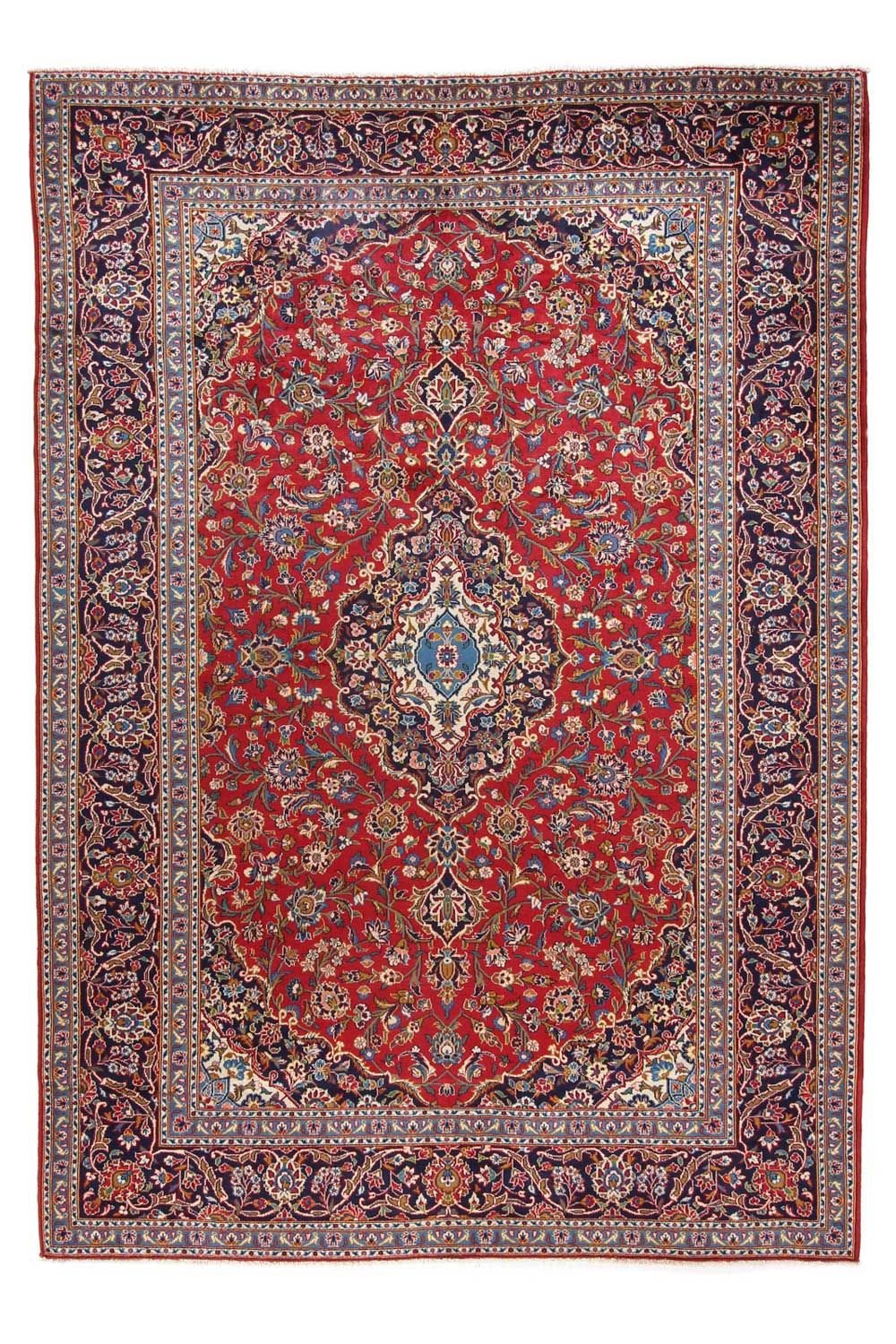 Perserteppich - Keshan 359 x 252 cm - rot