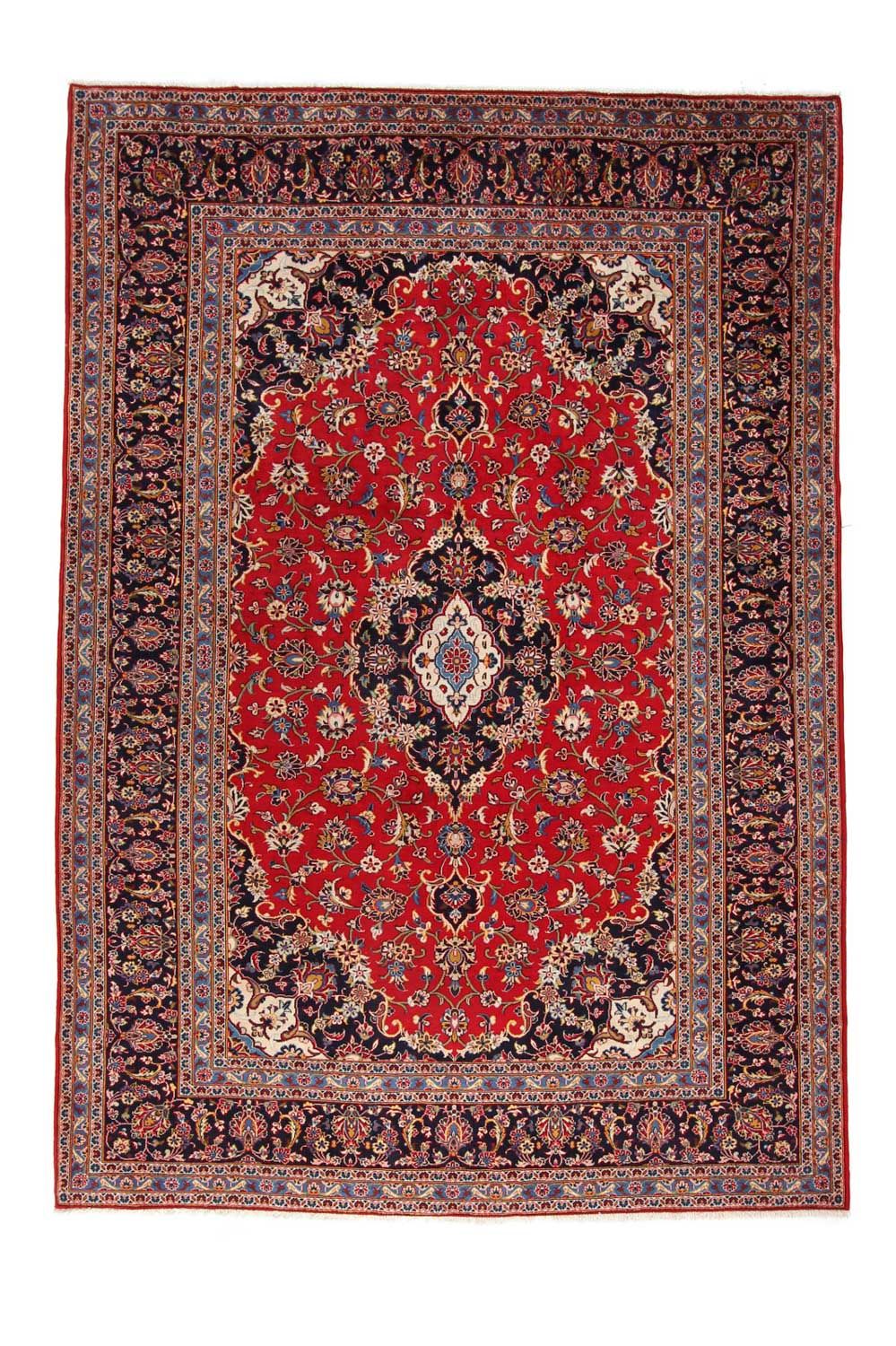Perserteppich - Keshan 350 x 242 cm - rot