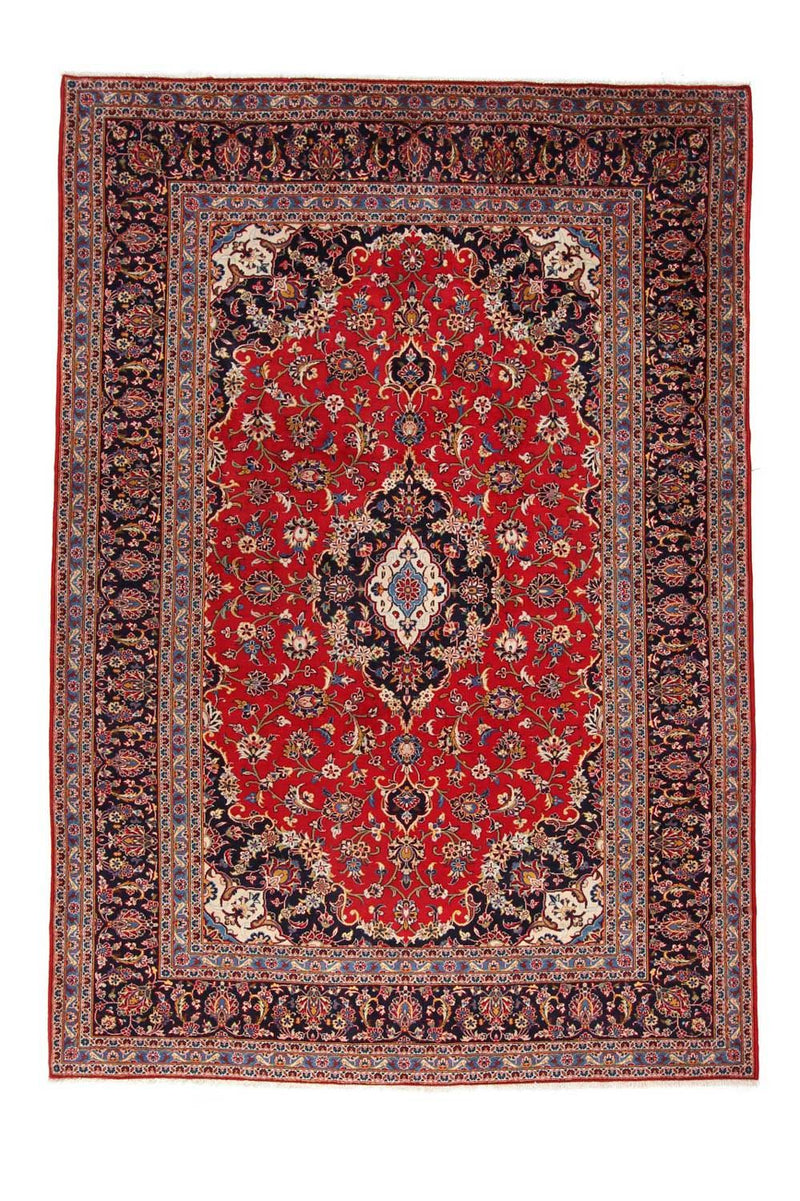 Perserteppich - Keshan 350 x 242 cm - rot