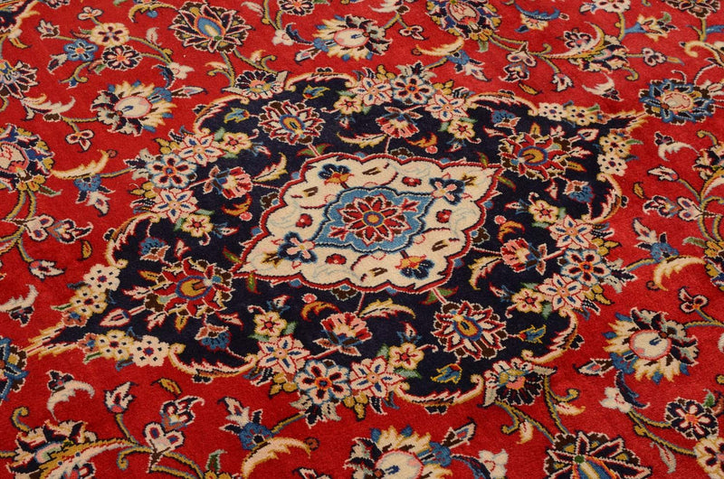 Perserteppich - Keshan 350 x 242 cm - rot