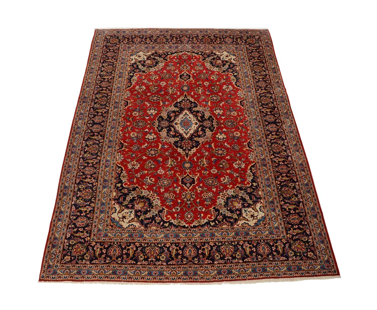 Perserteppich - Keshan 350 x 242 cm - rot