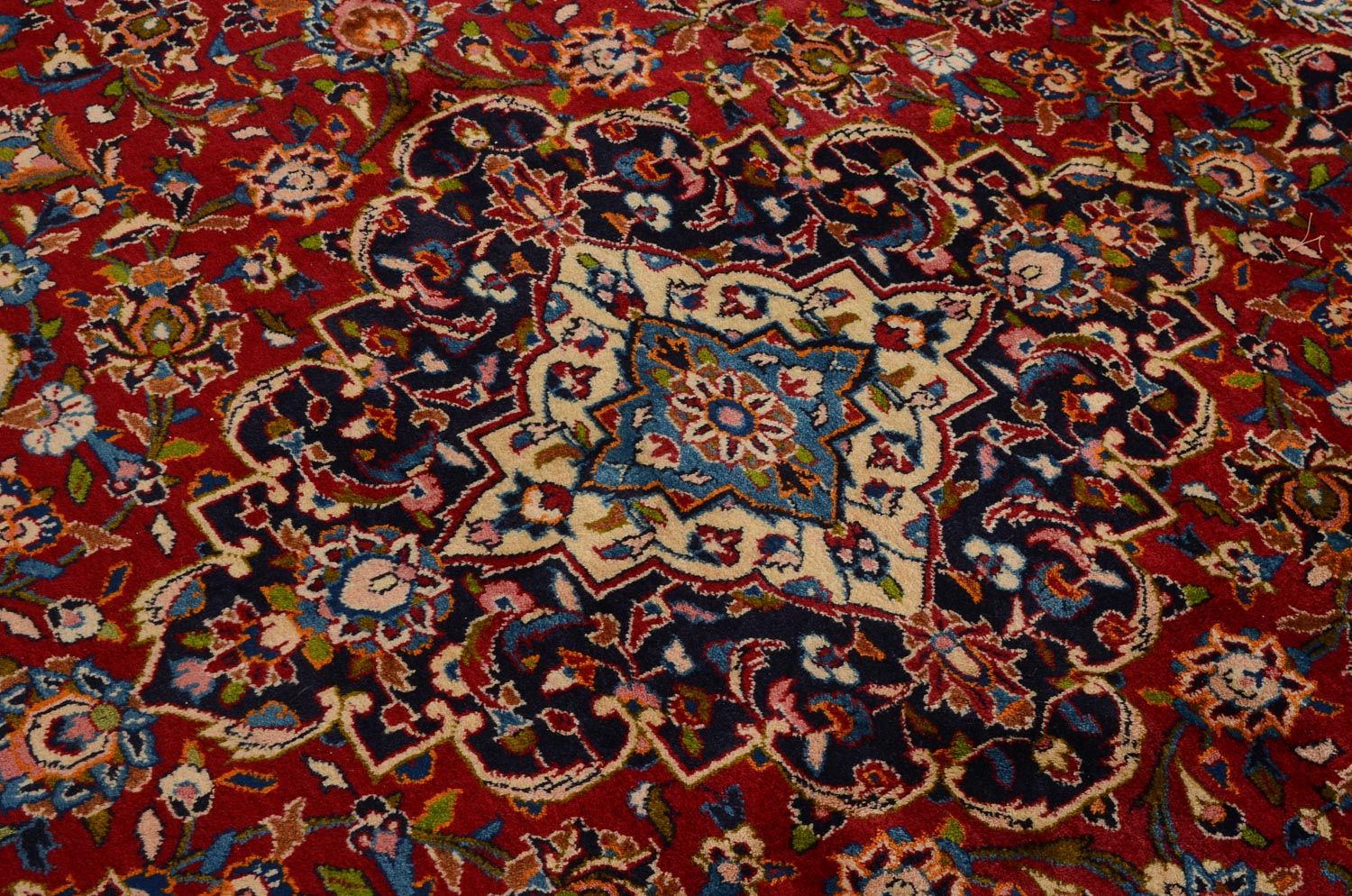 Perserteppich - Keshan 365 x 258 cm - rot