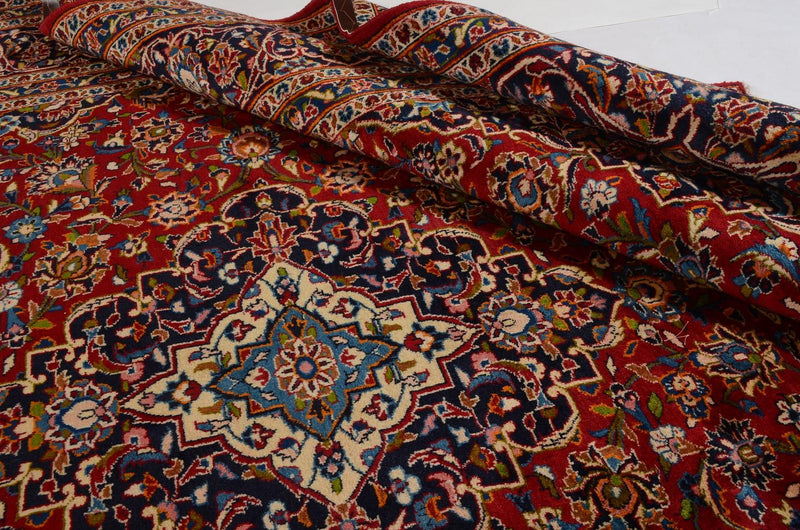 Perserteppich - Keshan 365 x 258 cm - rot
