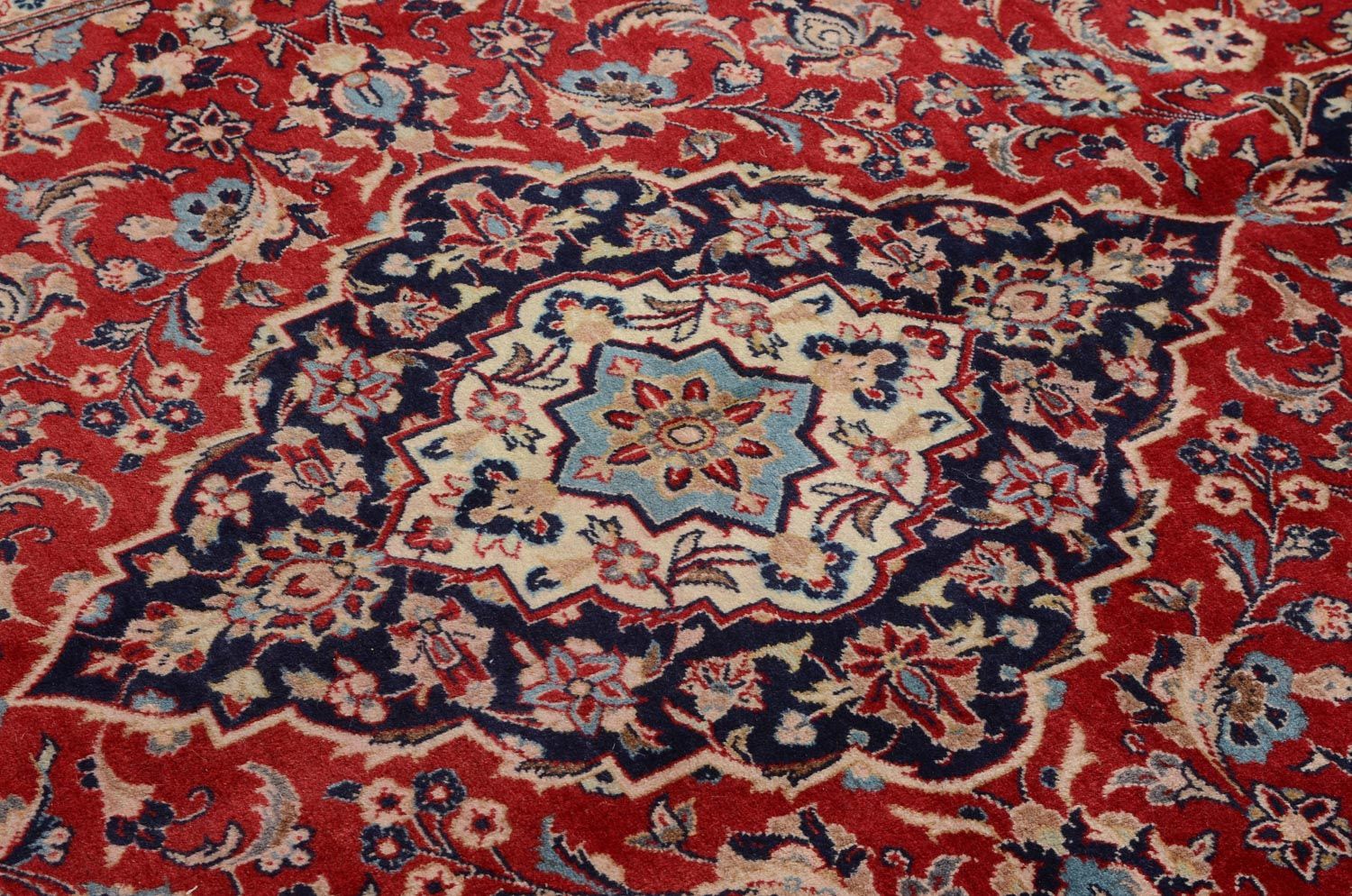Perserteppich - Keshan 297 x 195 cm - rot
