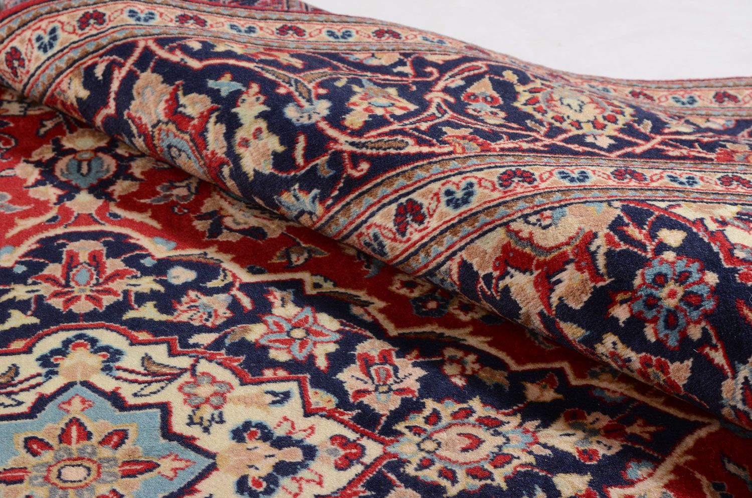 Perserteppich - Keshan 297 x 195 cm - rot