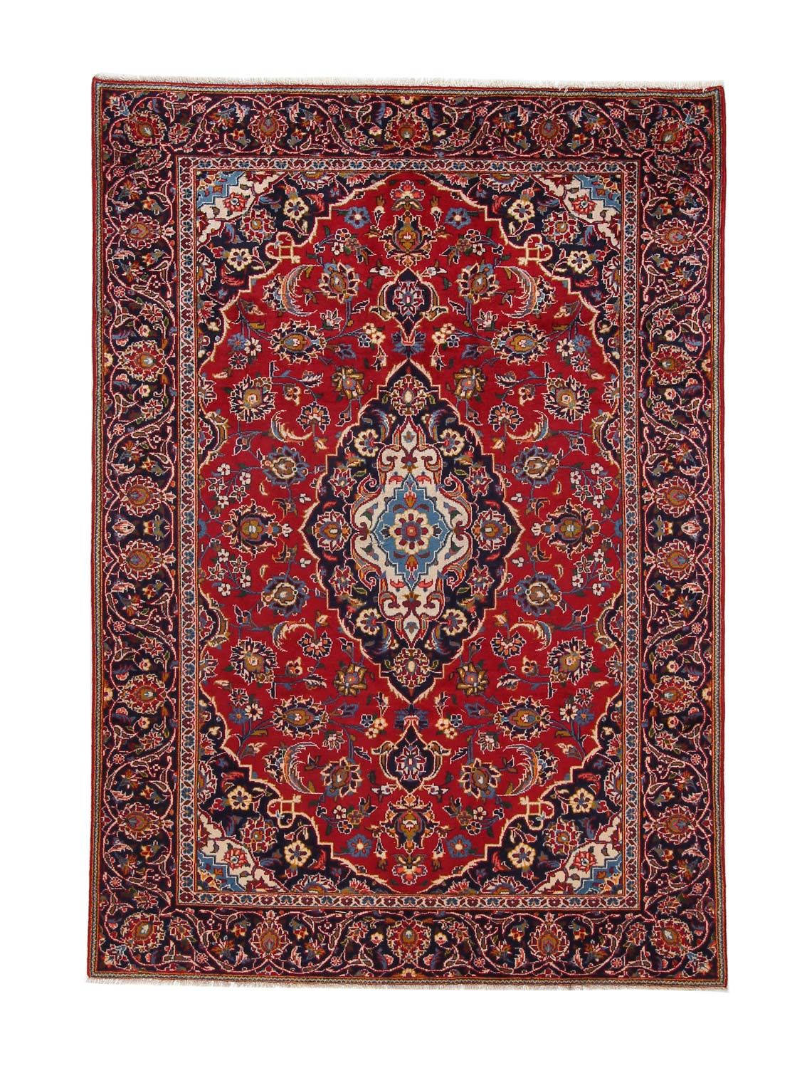 Perserteppich - Keshan 261 x 180 cm - rot
