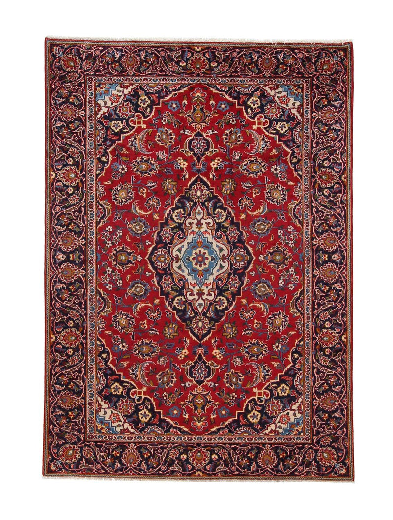 Perserteppich - Keshan 261 x 180 cm - rot