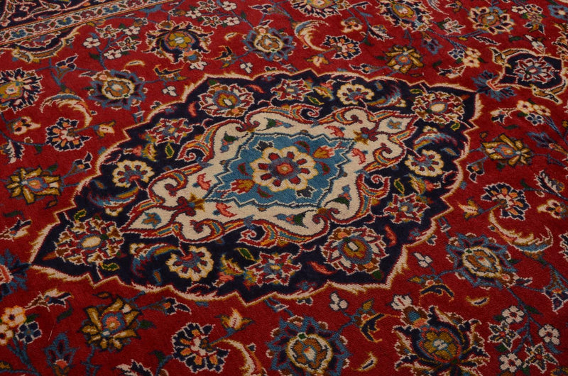 Perserteppich - Keshan 261 x 180 cm - rot