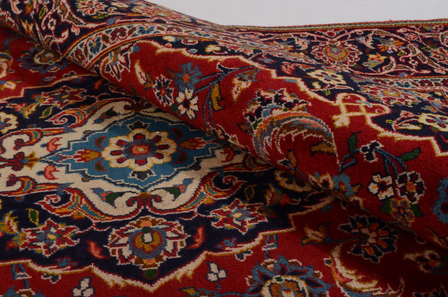 Perserteppich - Keshan 261 x 180 cm - rot